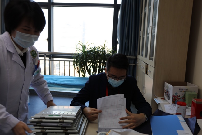 安徽省腦卒中診療管理指導(dǎo)中心專家組來我院現(xiàn)場指導(dǎo)卒中中心建設(shè)工作(圖4)