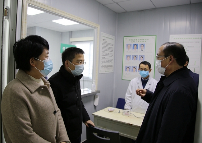 安徽中醫(yī)藥高等?？茖W(xué)校黨委深入我院調(diào)研(圖3)