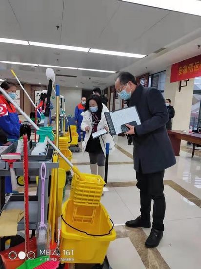 練內(nèi)功、展形象、強(qiáng)技能——醫(yī)院總務(wù)處舉辦物業(yè)員工勞動(dòng)技能競賽(圖3)
