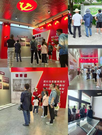 重溫“渡江第一船”烽火故事  堅(jiān)定“立足崗位謀發(fā)展”使命初心(圖2)
