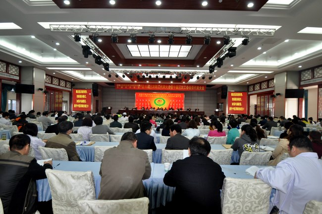 搶抓機(jī)遇，因勢而謀,堅定振興中醫(yī)藥發(fā)展信心------我院六屆三次職代會暨十屆三次工會會員代表大會隆重開幕(圖1)