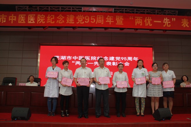 我院舉行紀(jì)念建黨95周年暨“兩優(yōu)一先”表彰大會(圖12)