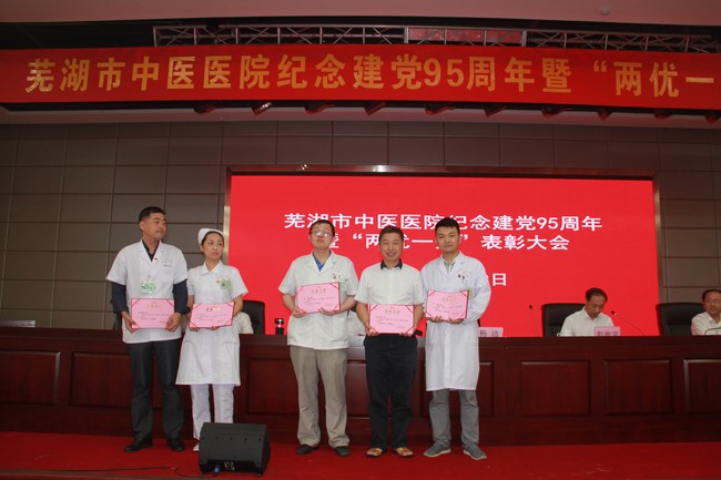 我院舉行紀(jì)念建黨95周年暨“兩優(yōu)一先”表彰大會(圖6)