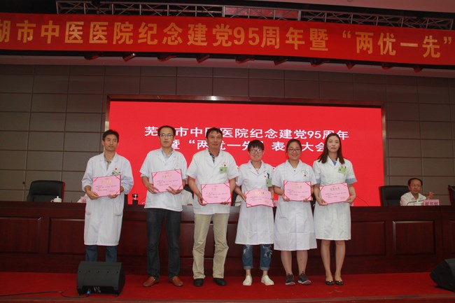 我院舉行紀(jì)念建黨95周年暨“兩優(yōu)一先”表彰大會(圖7)