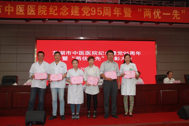 我院舉行紀(jì)念建黨95周年暨“兩優(yōu)一先”表彰大會(圖8)