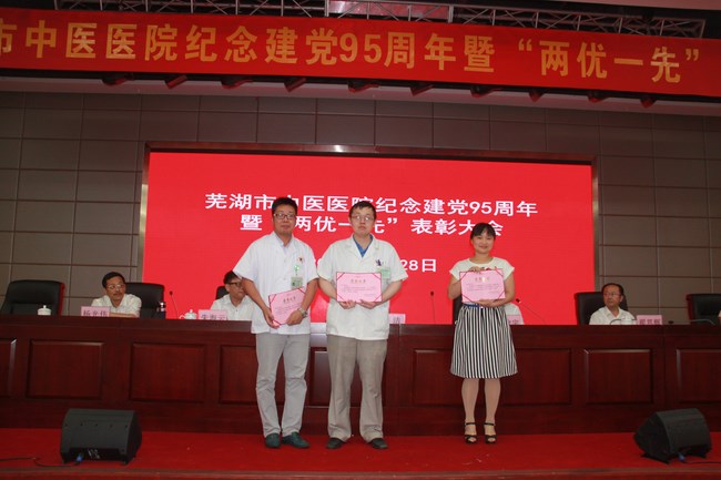 我院舉行紀(jì)念建黨95周年暨“兩優(yōu)一先”表彰大會(圖13)