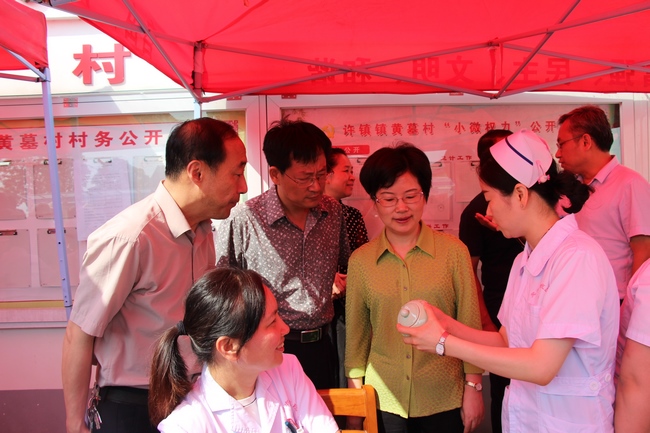 愛心診療助力健康扶貧——我院與黃墓村合力打造一支帶不走的愛心診療隊(圖6)