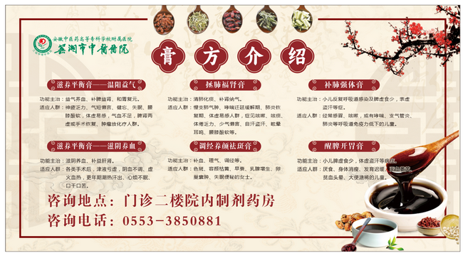 中藥“膏”招，招招管用，12款膏方總有一款適合您！(圖2)